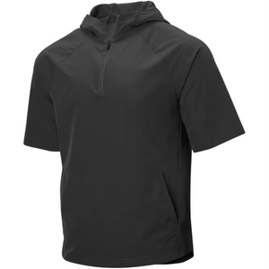 Blouson de baseball unisexe coupe-vent à manches courtes en tissu tissé extensible à dos plat pour sports d'hiver en plein air – Vente en gros - Product Image 3