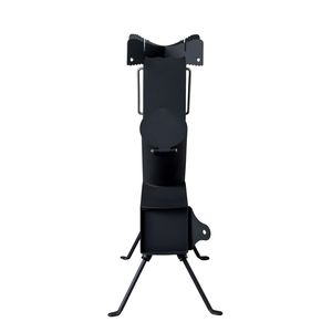 Stufa da Campeggio Portatile a Legna 9.44"D X 17"W X 22"H in Metallo e Legno, Design Semplice - Product Image 4