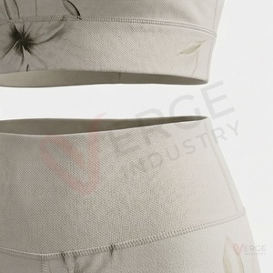 Women's 2 Piece Yoga Set Racerback Crop Top High Waist Full Length <b>Leggings</b> <b>Floral</b> Printed - Product Image 5