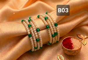 Handmade Pearl and Crystal Beaded <b>Bracelet</b> for Women Multi Layer <b>Stretch</b> <b>Bracelet</b> Elegant Fashion Jewelry Gift for Girls Daily - Product Image 2