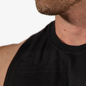 OEM Service Latest Design Knitted Breathable Gym <b>Singlet</b> <b>for</b> <b>Men</b> High Quality Low Price Top Selling Made in Pakistan - Product Image 6