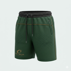 Shorts de sport pour hommes avec poches avant, respirants, 100 % coton, impression numérique, détection par aiguille, motif uni, légers, service OEM - Product Image 6