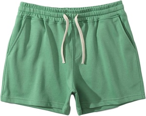 Shorts d'entraînement d'été pour hommes en gros – Nouveau style, extensibles dans 4 directions, anti-transpiration, écologiques, anti-UV, respirants, couleur unie - Product Image 1