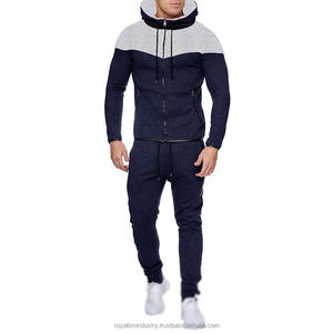 2025 automne hiver hommes décontracté velours sport pantalon ensemble imprimé vêtements de sport survêtements - Product Image 3