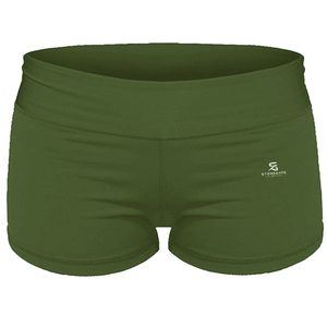 Shorts de compression taille haute pour femme, respirants, écologiques, séchage rapide, effet push-up, polyester élasthanne, pour gym, yoga, fitness 2026 - Product Image 2