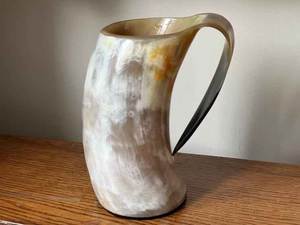 Unique Design Modern Style Buffalo Horn <b>Beer</b> Mug Eco-Friendly Reusable Reasonable Rate Fashionable Luxury <b>Light</b> Weight - Product Image 3
