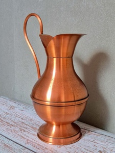 Carafe en cuivre de qualité alimentaire, carafe en cuivre pour hôtels, carafe en cuivre pour restaurants, carafe en cuivre pour cafés, carafe en cuivre pour cuisine domestique - Product Image 5