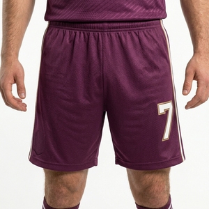 Ensemble de maillots de football personnalisés, écologiques, durables, respirants, 100% polyester, imprimés par sublimation, col rond, manches courtes, pour adultes - Product Image 3