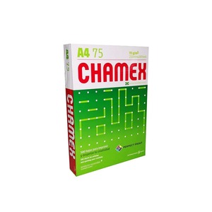 Papier de bureau avancé Chamex A4, 100 % fibres vierges, conçu pour les acheteurs en gros avec impression lisse de qualité supérieure - Product Image 1