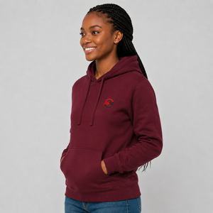 Sweat à capuche pour femme de qualité supérieure, logo imprimé personnalisé, molleton de coton doux, respirant, écologique, sweat à capuche décontracté pour femme - Product Image 2