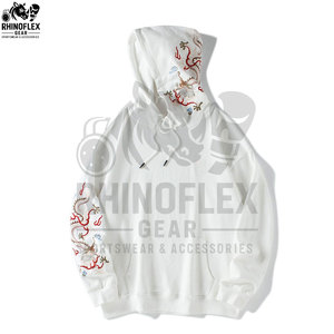 Sudaderas con Capucha Bordadas al por Mayor, Sudaderas con Capucha Bordadas de Calidad, Sudaderas con Capucha de Algodón y Poliéster para Hombre - Product Image 6