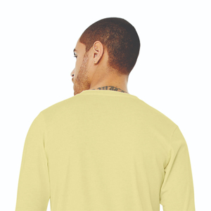 Camiseta de manga larga para hombre, personalizada, de alta calidad, con efecto degradado, lavada al ácido, 100% algodón, transpirable, económica y de corte holgado. - Product Image 6