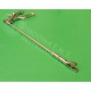 Instrument de broncho-œsophagoscopie Krause, longueur de travail 25 cm, diamètre de la gaine 3,5 mm, poignée Huber détachable, utilisation ORL et gynécologie - Product Image 3
