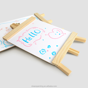 <span class=keywords><strong>Tableau</strong></span> blanc en bois avec chevalet bureau petit <span class=keywords><strong>tableau</strong></span> <span class=keywords><strong>noir</strong></span> panneau d'information babillard pour café magasin de fleurs restaurant <span class=keywords><strong>Menu</strong></span> - Product Image 4