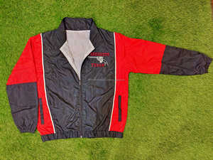 OEM venta al por mayor 100% Nylon hombres chaqueta de malla para correr tendencia a prueba de viento Softshell con cuello vuelto personalizado impreso - Product Image 2