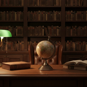 Globo Terráqueo Clásico Grande de Metal |   Mapa de colores detallado |   Soporte Negro Sólido |   Material Educativo y Decorativo para Oficina, Regalo - Product Image 4