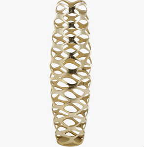 <b>Unique</b> Shape Aluminum Flower <b>Vase</b> Artistic Decorative Piece For Home Interior And Modern Decoration Styling - Product Image 3