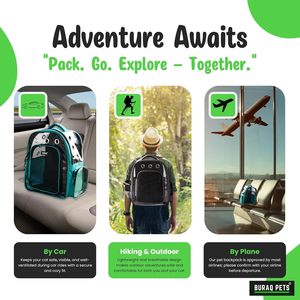 Pet Travel Hiking Bag OEM ODM Custom Logo Breathable Dog & <b>Cat</b> Carrier <b>Backpack</b> Direct Manufacturer - Product Image 3