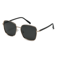 Lunettes de soleil en nylon à monture métallique RTS, designs classiques de haute qualité, lunettes de soleil pour hommes, tendance 2026