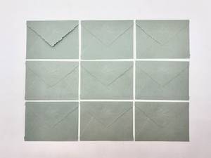 Enveloppes à bords festonnés gaufrés pour invitations de luxe, mariages, papeterie, cadeaux, cartes artisanales et fournitures en gros - Product Image 3