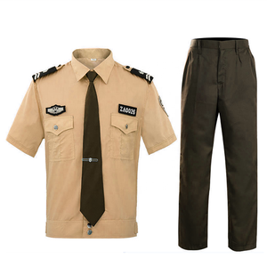 2025 nuevo estilo guardia de seguridad camisas abotonadas uniforme con etiquetas venta al por mayor bajo MOQ uniforme de manga corta Camisa de seguridad - Product Image 3