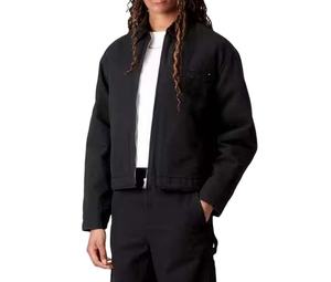 Chaquetas de Mezclilla Bordadas para Hombre, con Cierre Personalizado del Fabricante, Cuello Camisero, Resistentes al Viento, Transpirables y de Secado Rápido - Product Image 1