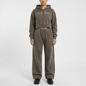 Conjuntos Deportivos Personalizados para Hombre y Mujer, Sudaderas con Capucha y Pantalones Deportivos, Ropa Deportiva Urbana - Product Image 1