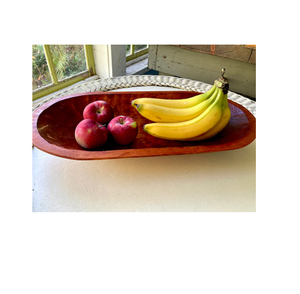 Bol en bois pour salade de fruits, bol de service décoratif, bol en bois d'acacia naturel, vaisselle, décoration de la maison, salle à manger - Product Image 3