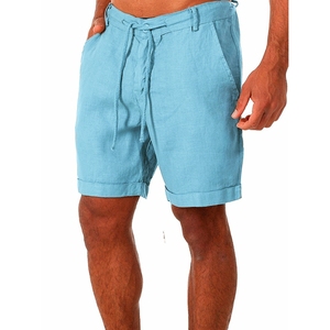 Trendy Mens Performance <b>Technical</b> Fabric Drawstring Solid Mid <b>Shorts</b> Breathable Comfort Loungewear Bulk Wholesale Factory - Product Image 6
