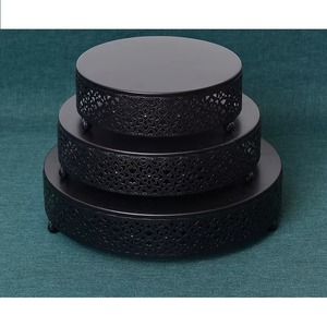 Supports à gâteau réutilisables en acier, pratiques, avec bordure personnalisable et élégante, outils à gâteau ronds à prix compétitif - Product Image 2