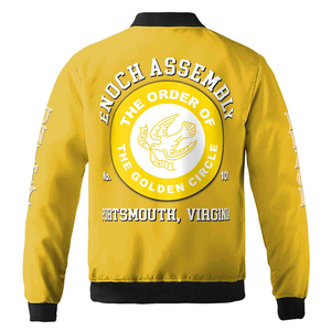 Nouvelle Veste Unisexe de Haute Qualité pour la Franc-Maçonnerie Écossaise, Rite de l'Ordre du Cercle d'Or, Modèle 2026, Tailles S-5XL - Product Image 6