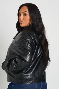 เสื้อแจ็คเก็ตหนังถักคุณภาพสูงสำหรับผู้หญิง ระบายอากาศได้ดี เหมาะสำหรับฤดูหนาว พร้อมโลโก้สั่งทำพิเศษ ขายดีที่สุดสำหรับกิจกรรมกลางแจ้งสำหรับผู้ใหญ่ - Product Image 2