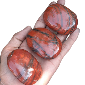 Piedra de Jaspe Rojo Natural de Alta Calidad, Cristal de Gema Puntiaguda de la India para Decoración de Bodas, Venta al por Mayor - Product Image 4