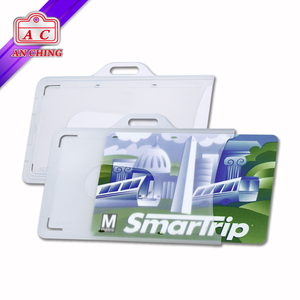 Porta Tarjetas de Identificación de Plástico, Material PP, con Cierre - Product Image 2