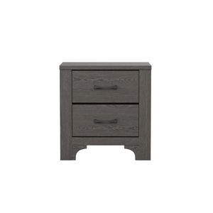 Comodino marrone a 2 cassetti - Product Image 4