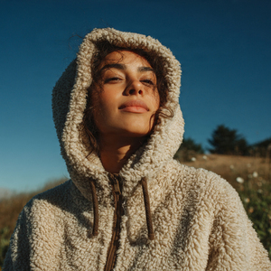 เสื้อแจ็คเก็ตเชอร์ปาคุณภาพสูง ซิปแบบเต็มตัว กระเป๋าผ้าซาติน บุขนเฟลซสำหรับผู้หญิง - Product Image 3