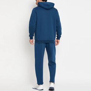 Conjunto Deportivo de 2 Piezas para Hombre, Sudadera con Capucha y Pantalones Jogger, Ropa Deportiva de Forro Polar para Otoño e Invierno con Logotipo Personalizado - Product Image 2