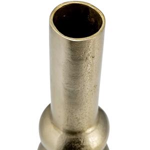 Vase de table en métal artistique pour fleurs décoratives, décoration intérieure élégante pour salon et bureau - Product Image 2