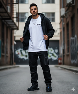 Sweat-shirts à capuche à prix direct usine, en molleton 100% coton épais, avec logo personnalisé, impression sérigraphique, streetwear, vente en gros, sweat-shirt à capuche zippé - Product Image 6