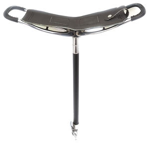 Silla de trípode profesional de cuero, ligera y plegable, con soporte para caminar, para pesca, golf, senderismo y camping - Product Image 1