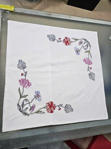 Taies d'oreiller brodées à la main de style européen luxueux artisanat de couture et de couture accepte les commandes en gros nouveau - Product Image 5