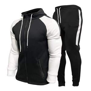 Ensemble de survêtement sportif pour homme 2 pièces été 2022, ensemble de jogging décontracté pour homme, t-shirt à manches courtes et short de couleur unie - Product Image 4