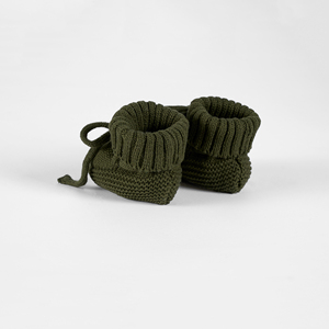 Calcetines casuales de algodón 100% ecológicos personalizados de Vietnam para bebé, botines de invierno, tejido estándar, 0-3M, soporte OEM/ODM - Product Image 4