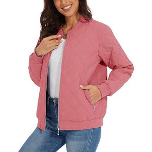 Stylish New Breathable Casual Wear Top Quality Long Sleeves Bomber <b>Jacket</b> Newest Design <b>Women</b> Puffer <b>Jacket</b> <b>Women</b> Quilted <b>Jacket</b> - Product Image 3