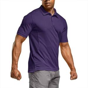 Men's Short Sleeve Knitted <b>Polo</b> <b>Shirt</b> Solid Color Casual Style Regular Fit - Product Image 5