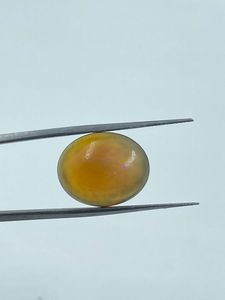 Opale de feu naturelle dorée de qualité supérieure, taille ovale, pierre précieuse non montée, 11,15 carats, 15,70x19,20 MM, pour la fabrication de bijoux - Product Image 2