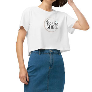 Best Supplier Comfortable Slim Fit Stylish New Arrival Good Supplier High Quality New Design Casual Wear Printed Women Crop Top - Product Image 2