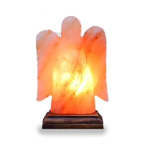 Lampe de sel d'Himalaya naturelle sculptée à la main de haute qualité Impex Pakistan, artisanat décoratif pour la maison, idéale pour la fête des mères - Product Image 1