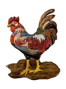 Porte-clés artisanal de style vintage, plaques murales en bois intarsia pour la décoration de la maison, artisanat du bois, usine du Vietnam - Product Image 6