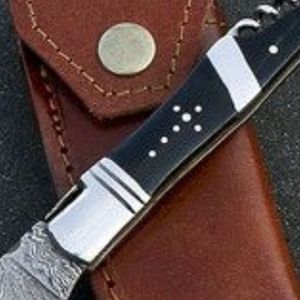 Couteaux de chasse d'extérieur avancés avec lame fixe tranchante et poignée antidérapante pour le camping en pleine nature, le bushcraft, la pêche et la randonnée - Product Image 2